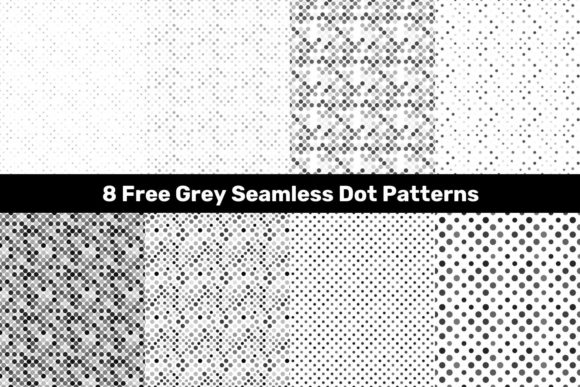 8 Free Grey Seamless Dot Patterns: A Practical Resource for Designers and Creatives