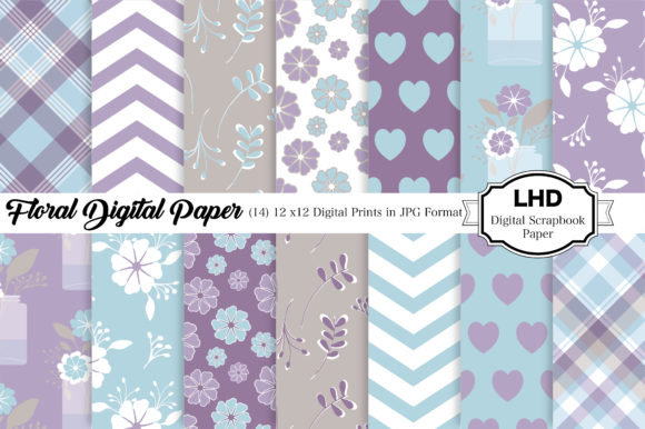 Digital Paper Patterns - Cottage Floral: A Strategic Asset for Creative Professionals and Small Business Owners