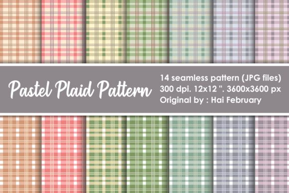 Pastel Plaid Lumberjack Seamless Pattern: A Strategic Asset for Creative Professionals and Small Business Owners