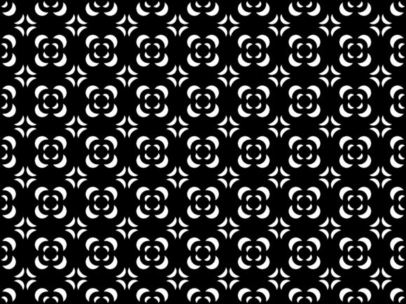 Seamless Crescent Shape Pattern: A Modern Monochrome Design Revolution