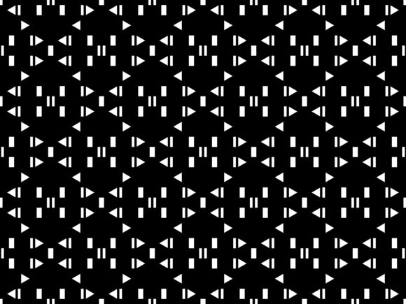 Seamless of Play Icon Polar Pattern: A Design Element for Modern Visual Communication