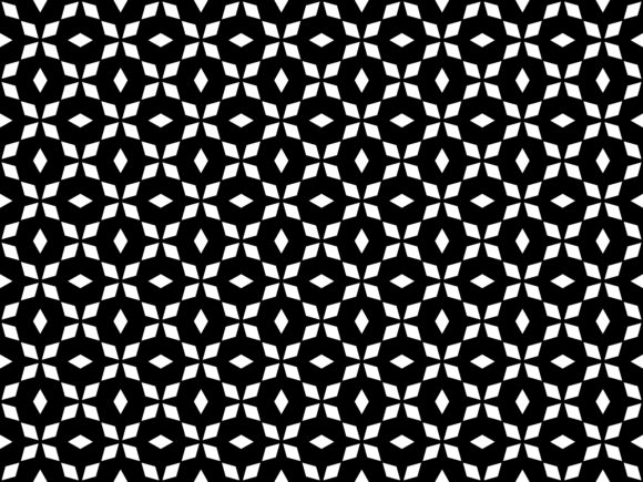 Seamless of Rhombus Shape Polar Pattern
