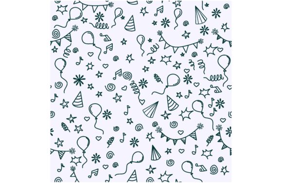 Seamless Pattern of Birthday: A Design Tool That Works Everywhere