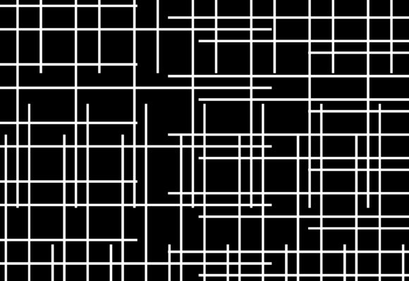 The Abstract of Vertical and Horizontal Line: A Monochrome Design for Modern Applications