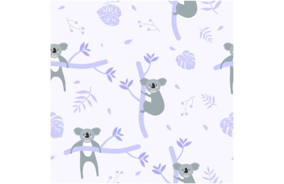 The Charm and Versatility of Cute Koala Patterns in Modern Design