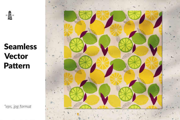 Trendy Citruses Seamless Pattern: Design & Applications