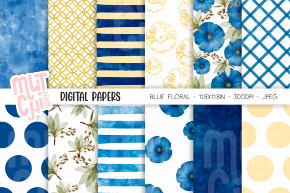 Understanding the Blue Florish Digital Paper Set: A Complete Guide for Creatives and Designers